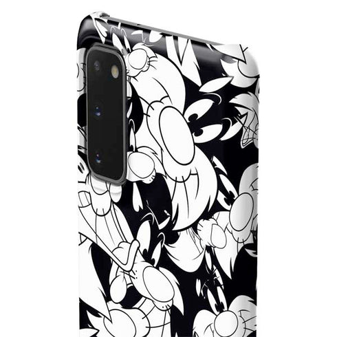 Looney Tunes Sylvester Super Sized Pattern Galaxy S20 Lite Case
