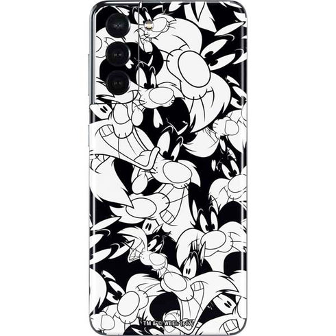 Looney Tunes Sylvester Super Sized Pattern Galaxy S21 5G Skin