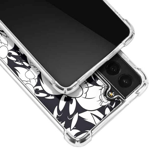 Looney Tunes Sylvester Super Sized Pattern Galaxy S21 Plus 5G Clear Case