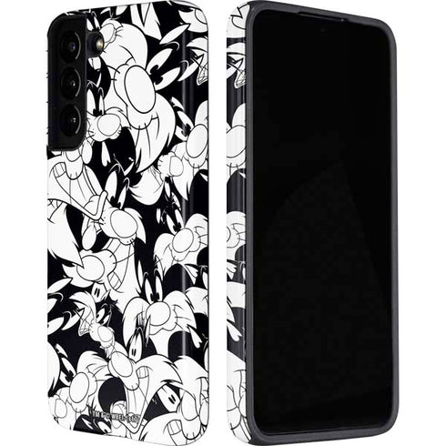 Looney Tunes Sylvester Super Sized Pattern Galaxy S22 Pro Case