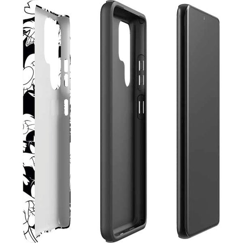 Looney Tunes Sylvester Super Sized Pattern Galaxy S22 Ultra Pro Case