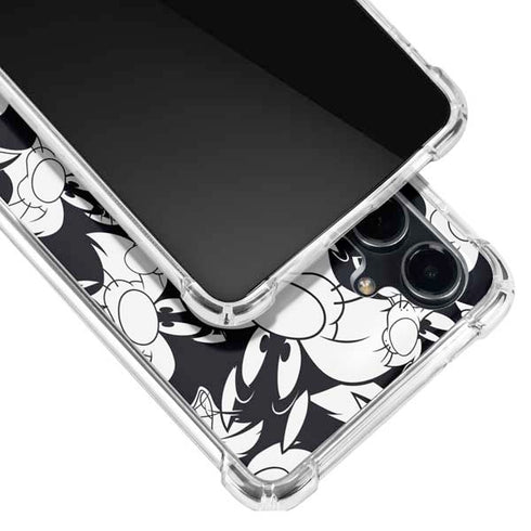 Looney Tunes Sylvester Super Sized Pattern Galaxy S23 FE Clear Case