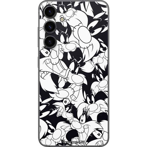 Looney Tunes Sylvester Super Sized Pattern Galaxy S23 FE Skin