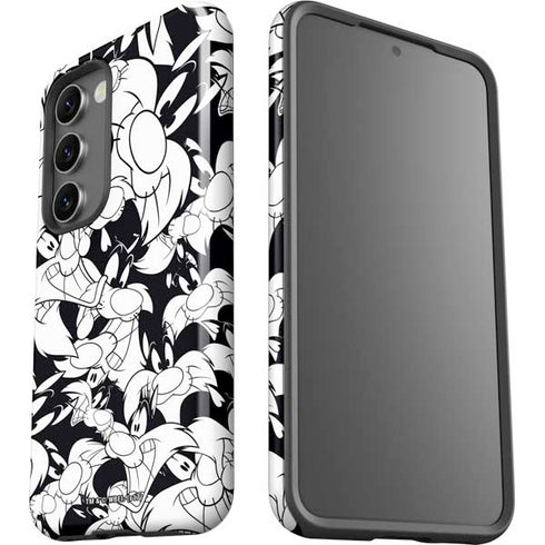 Looney Tunes Sylvester Super Sized Pattern Galaxy S23 Pro Case