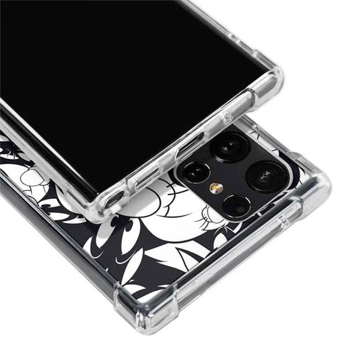 Looney Tunes Sylvester Super Sized Pattern Galaxy S24 Ultra Clear Case