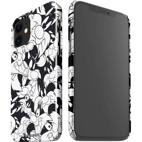 Looney Tunes Sylvester Super Sized Pattern iPhone 12 Mini Lite Case