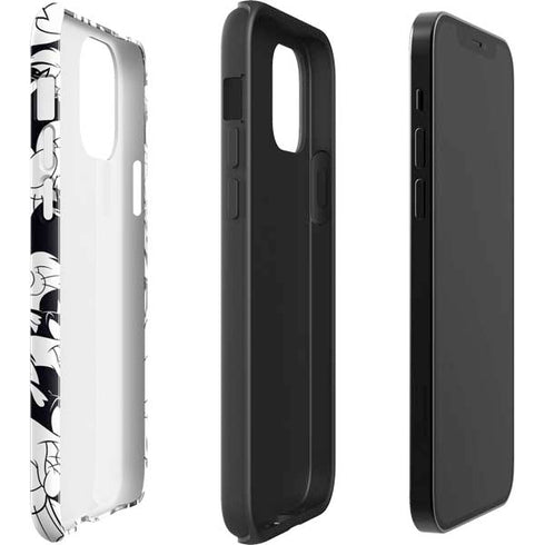 Looney Tunes Sylvester Super Sized Pattern iPhone 12 Pro Impact Case