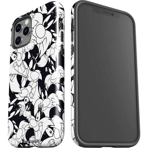 Looney Tunes Sylvester Super Sized Pattern iPhone 12 Pro Max Impact Case
