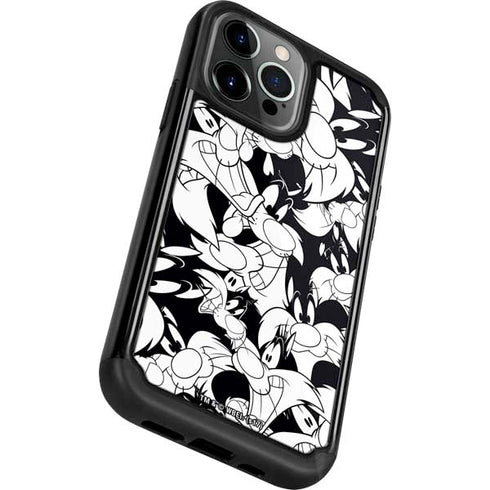 Looney Tunes Sylvester Super Sized Pattern iPhone 13 Pro Cargo Case