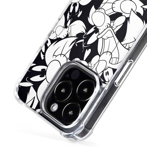 Looney Tunes Sylvester Super Sized Pattern iPhone 13 Pro MagSafe Case