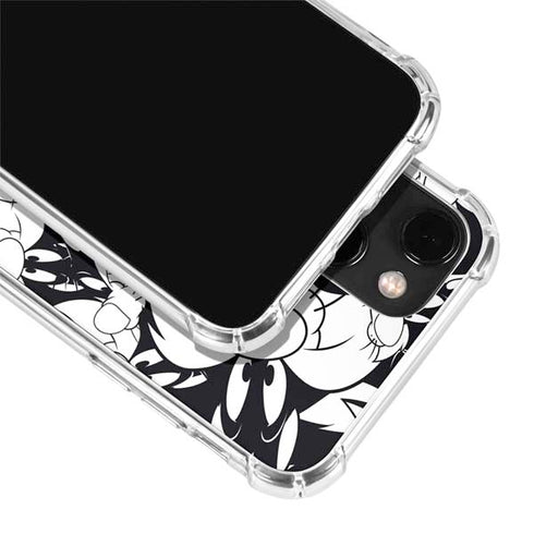 Looney Tunes Sylvester Super Sized Pattern iPhone 14 Clear Case