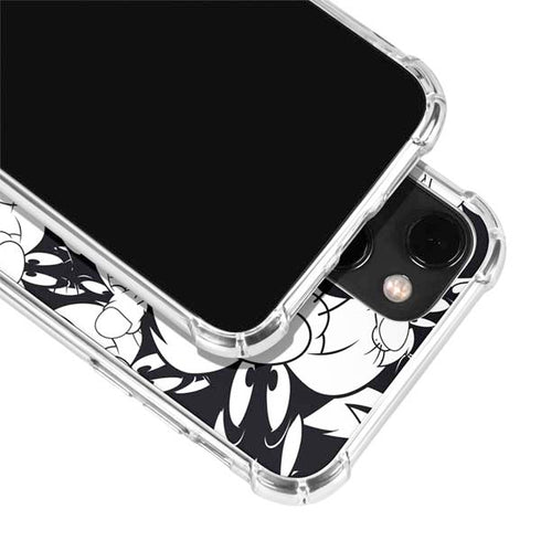 Looney Tunes Sylvester Super Sized Pattern iPhone 14 Plus Clear Case