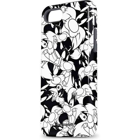 Looney Tunes Sylvester Super Sized Pattern iPhone 7 Pro Case