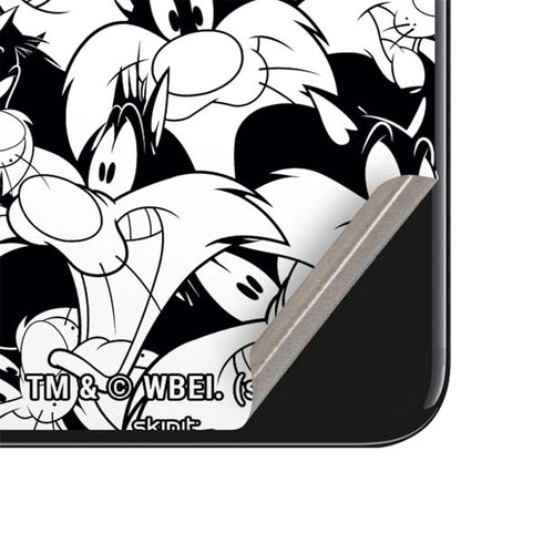 Looney Tunes Sylvester Super Sized Pattern iPhone SE (2nd & 3rd Gen) Skin
