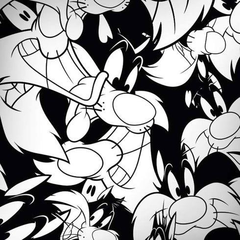 Looney Tunes Sylvester Super Sized Pattern iPhone X Skin