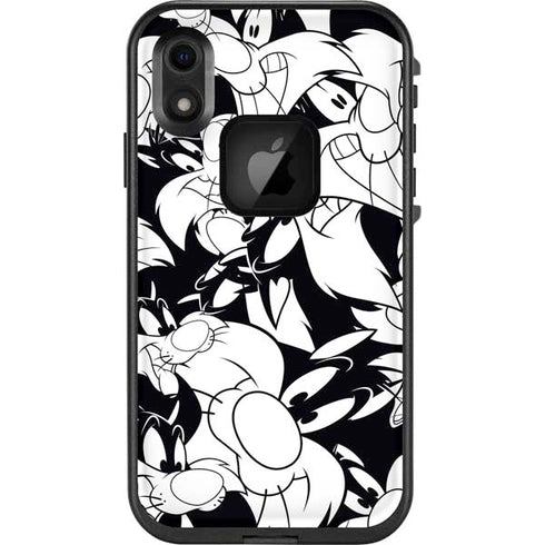 Looney Tunes Sylvester Super Sized Pattern LifeProof Fre iPhone Skin