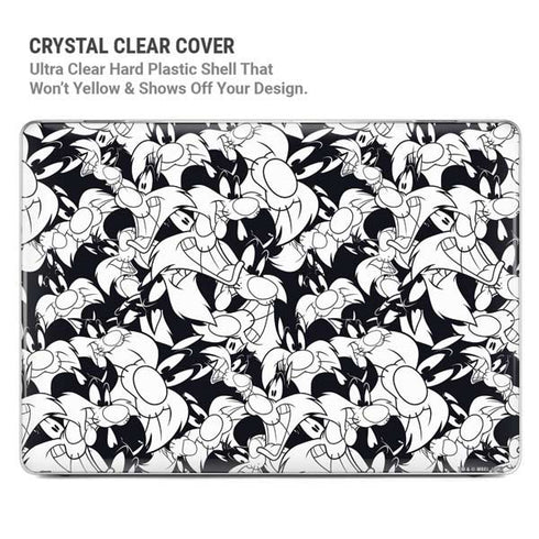 Looney Tunes Sylvester Super Sized Pattern MacBook Air 13in M1 (2021) Case plus Skin