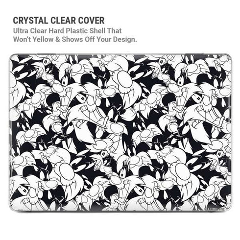 Looney Tunes Sylvester Super Sized Pattern MacBook Air 15in (2023-2025) Case plus Skin