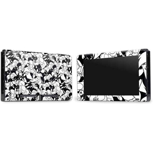 Looney Tunes Sylvester Super Sized Pattern Nintendo Switch Bundle Skin
