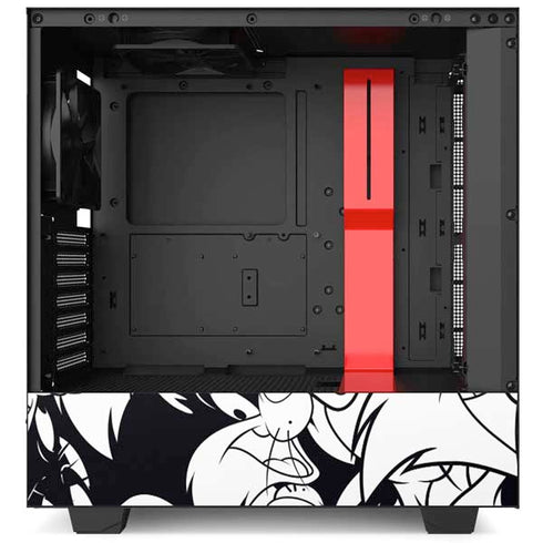 Looney Tunes Sylvester Super Sized Pattern NZXT H510 Compact ATX Mid-Tower Case Skin