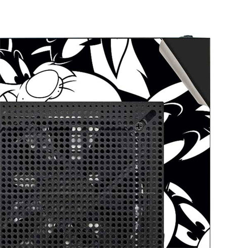 Looney Tunes Sylvester Super Sized Pattern NZXT H510 Compact ATX Mid-Tower Case Skin