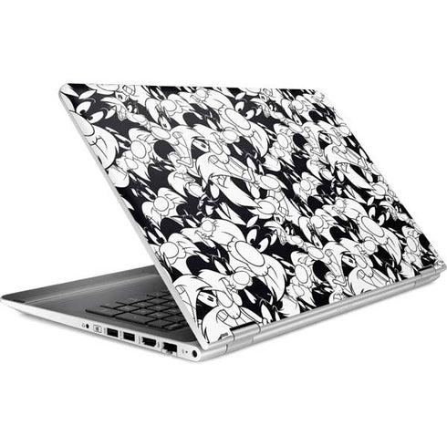Looney Tunes Sylvester Super Sized Pattern HP Pavilion Skin