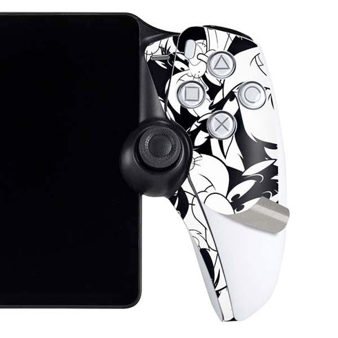 Looney Tunes Sylvester Super Sized Pattern PlayStation Portal Remote Player Skin