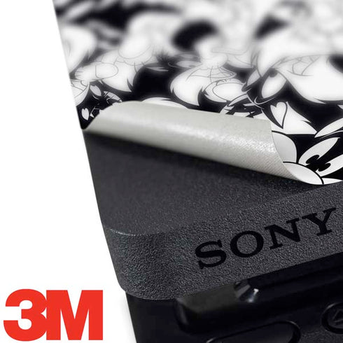 Looney Tunes Sylvester Super Sized Pattern PS4 Slim Bundle Skin