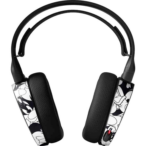 Looney Tunes Sylvester Super Sized Pattern SteelSeries Arctis 3 Skin