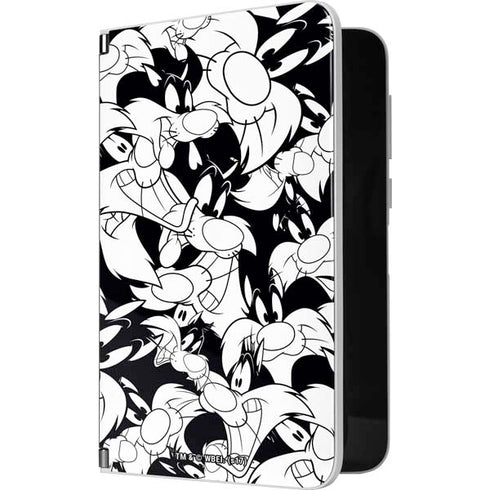 Looney Tunes Sylvester Super Sized Pattern Surface Duo Skin