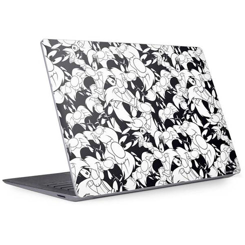 Looney Tunes Sylvester Super Sized Pattern Surface Laptop 3 13.5in Skin