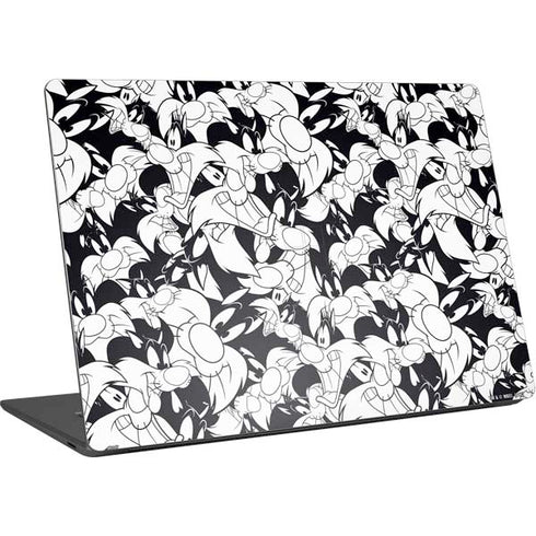 Looney Tunes Sylvester Super Sized Pattern Surface Laptop 4 15in Skin