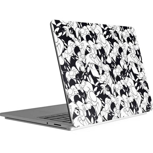 Looney Tunes Sylvester Super Sized Pattern Surface Laptop Studio Skin