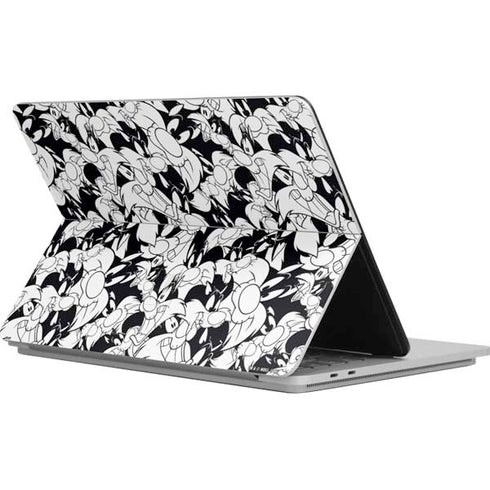 Looney Tunes Sylvester Super Sized Pattern Surface Laptop Studio Skin