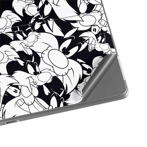 Looney Tunes Sylvester Super Sized Pattern Surface Pro 8 Skin