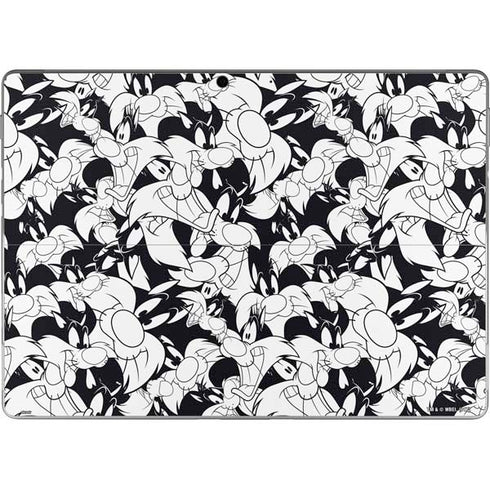 Looney Tunes Sylvester Super Sized Pattern Surface Pro 9 Skin