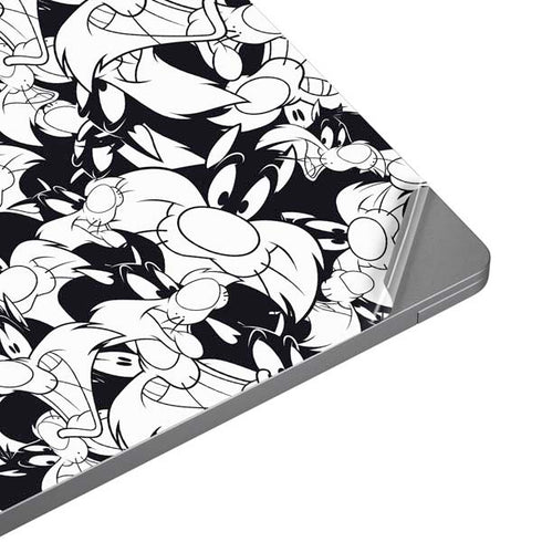 Looney Tunes Sylvester Super Sized Pattern Universal Laptop 11in (8.8 x 6.2in) Skin