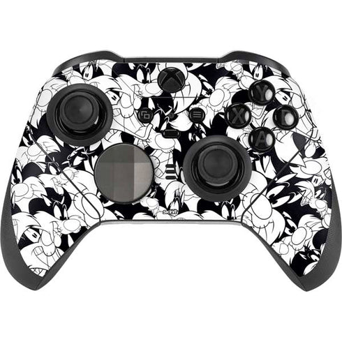 Looney Tunes Sylvester Super Sized Pattern Xbox Elite Wireless Controller Series 2 Skin