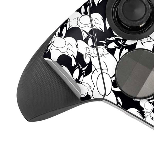 Looney Tunes Sylvester Super Sized Pattern Xbox Elite Wireless Controller Series 2 Skin