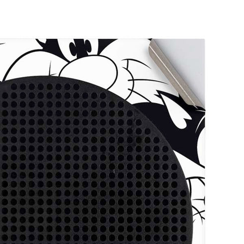 Looney Tunes Sylvester Super Sized Pattern Xbox Series S Console Skin