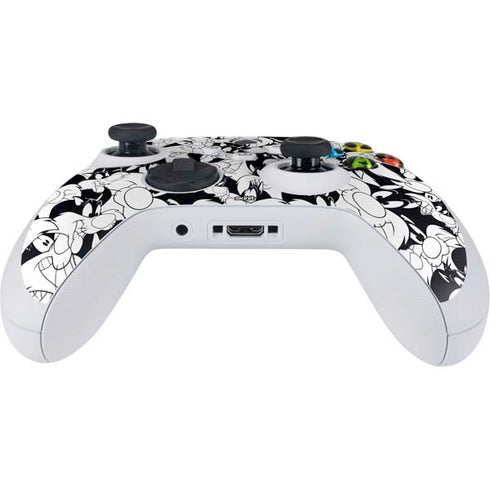 Looney Tunes Sylvester Super Sized Pattern Xbox Series S Controller Skin