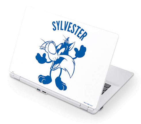 Looney Tunes Sylvester the Cat Big Head Acer Chromebook Skin