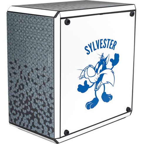 Looney Tunes Sylvester the Cat Big Head Cooler Master MasterBox Q300L Mini Tower Skin