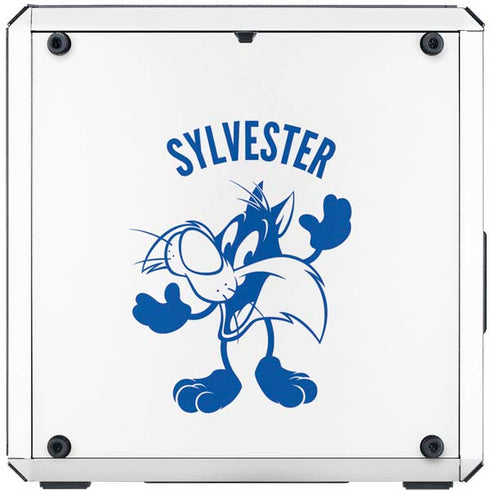 Looney Tunes Sylvester the Cat Big Head Cooler Master MasterBox Q300L Mini Tower Skin