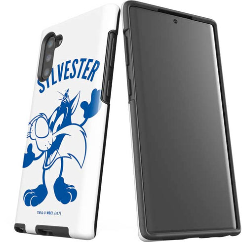 Looney Tunes Sylvester the Cat Big Head Galaxy Note 10 Pro Case