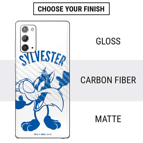 Looney Tunes Sylvester the Cat Big Head Galaxy Note20 5G Skin