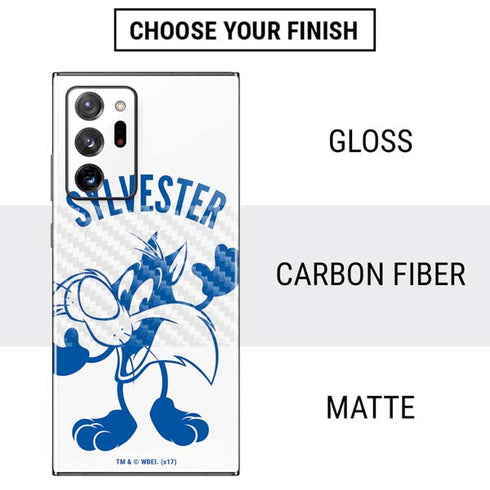 Looney Tunes Sylvester the Cat Big Head Galaxy Note20 Ultra 5G Skin