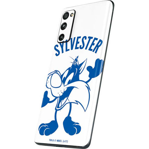 Looney Tunes Sylvester the Cat Big Head Galaxy S20 Fan Edition Skin
