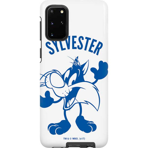 Looney Tunes Sylvester the Cat Big Head Galaxy S20 Plus Pro Case
