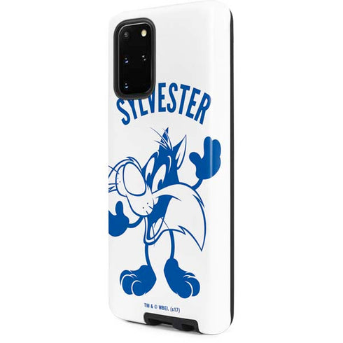 Looney Tunes Sylvester the Cat Big Head Galaxy S20 Plus Pro Case